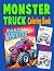 Scary Monster Trucks Colori...