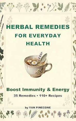 Herbal Remedies for Everyday Wellness: 110+ Plant-Based Recipes for Immunity, Energy & Natural Healing: A Complete Beginner’s Guide to Herbal Teas, Holistic Apothecary & Daily Vitality