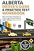 Alberta Driver’s Guide & Practice Test Workbook by Meca Media