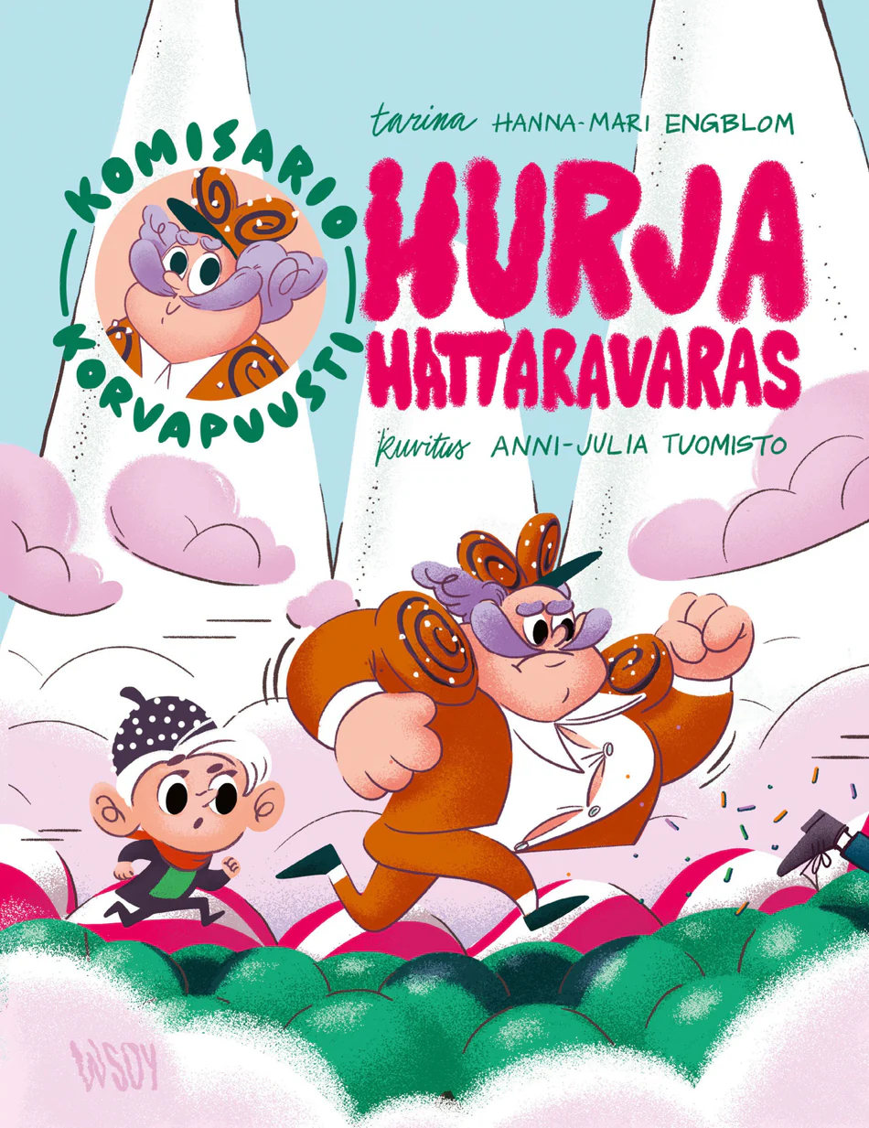 Hurja hattaravaras (Komisario Korvapuusti, #1)