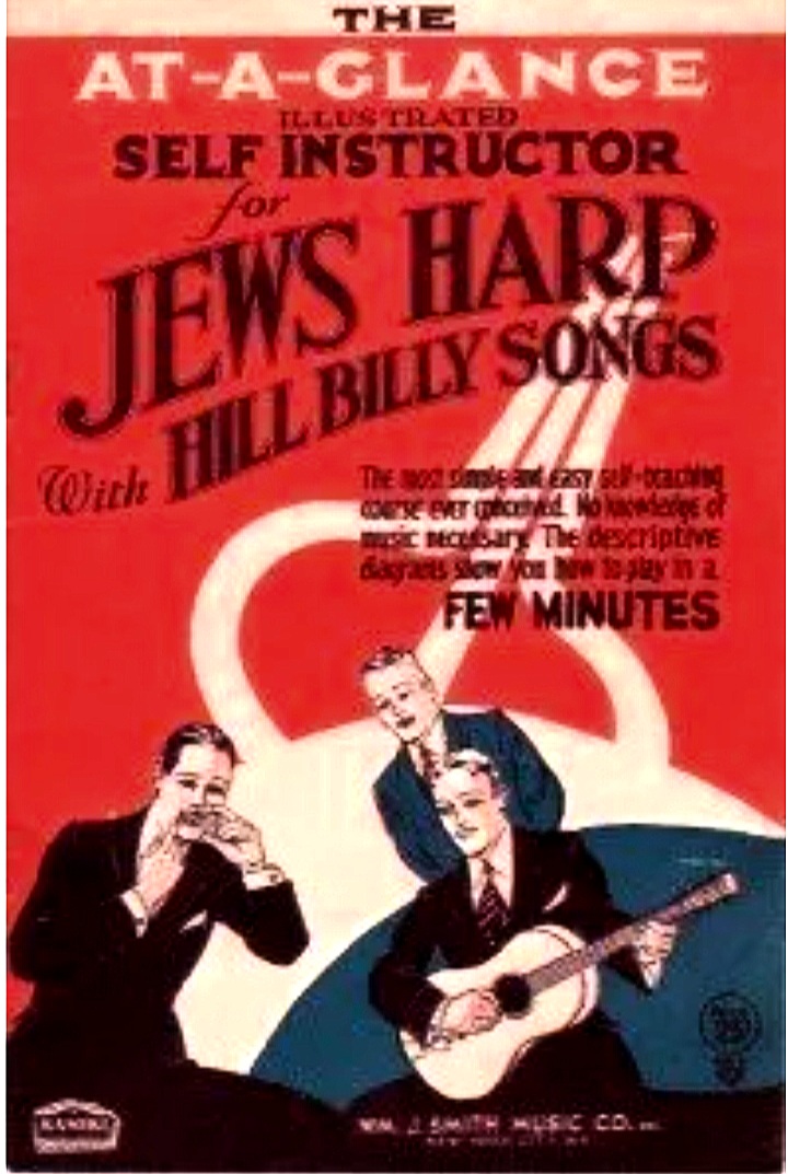 The At-a-Glance: Illustrated Self Instructor For Jews Harp with Hillbilly Songs (Paperback)
