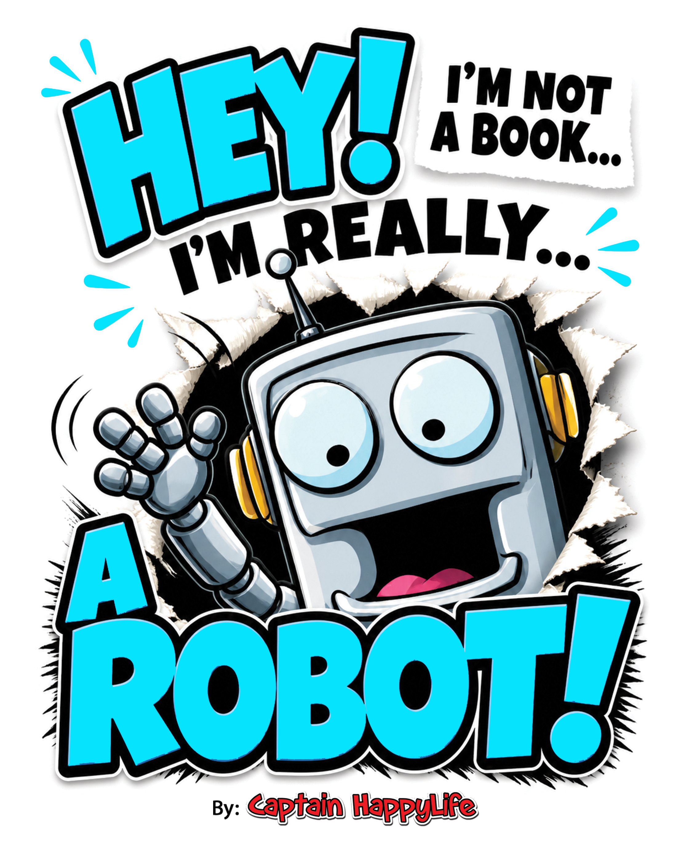 Hey! I’m not a Book! I’m really… a ROBOT! (The “Not a Book” Book Series)