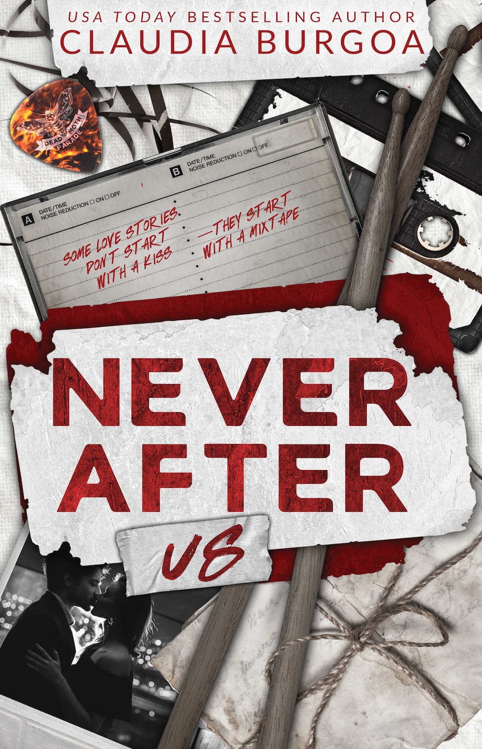 Never After Us: A Grumpy Neighbor, Single Mom, Found Family Slow Burn (Heartbreak Mixtapes #4)