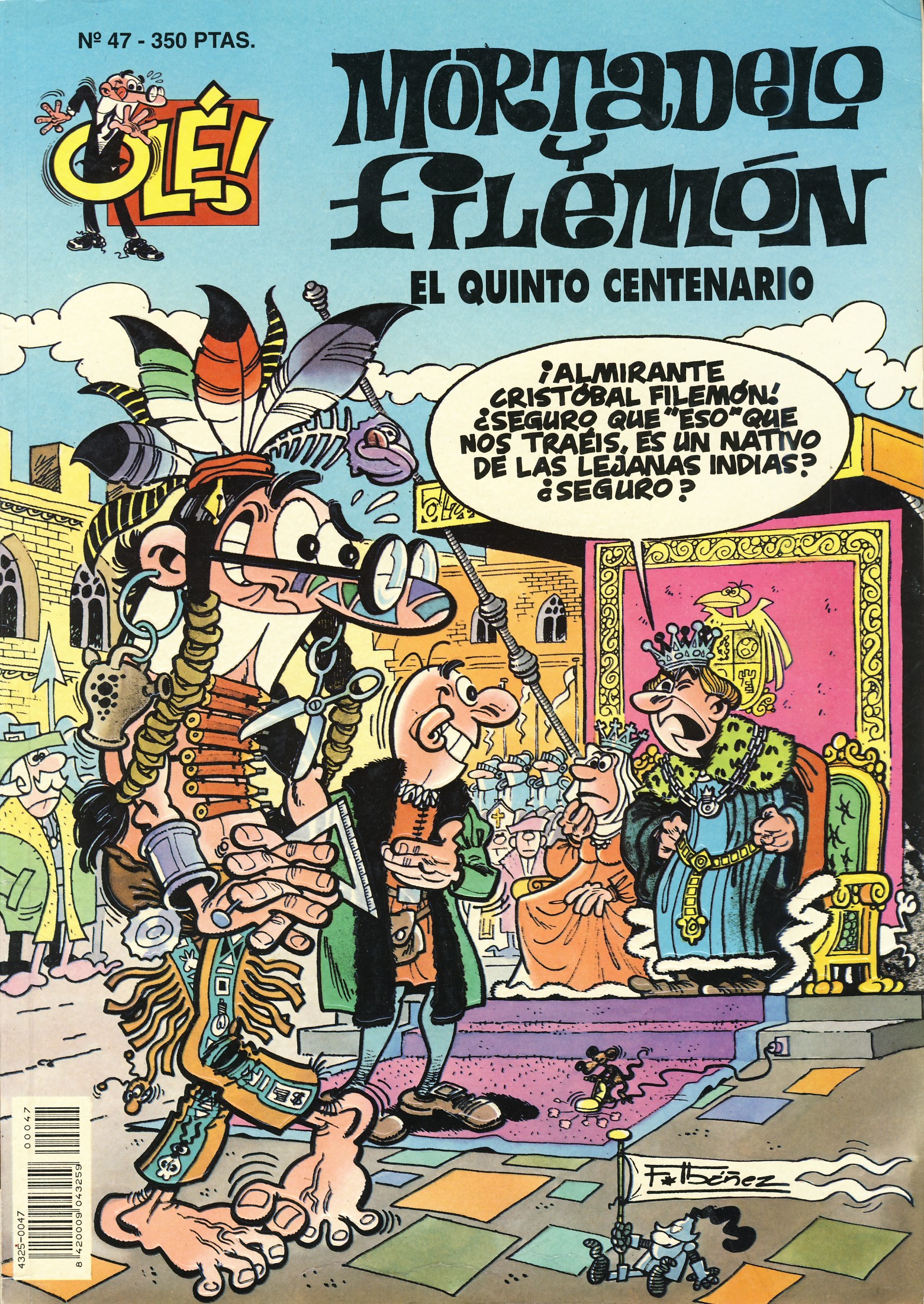 El quinto centenario (Mortadelo y Filemón, #108)