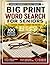 Big Print word search for S...