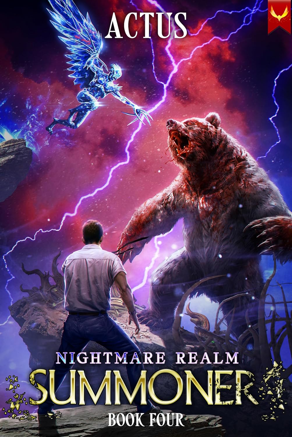 Nightmare Realm Summoner 4: A LitRPG Adventure (Kindle Edition)