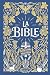 La Bible – reliée + jaspage foncée - bleu marine by AELF