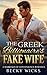 The Greek Billionaire’s Fake Wife (Aegean Elite Book 1): A Marriage of Convenience, Friends-to-Lovers Romance