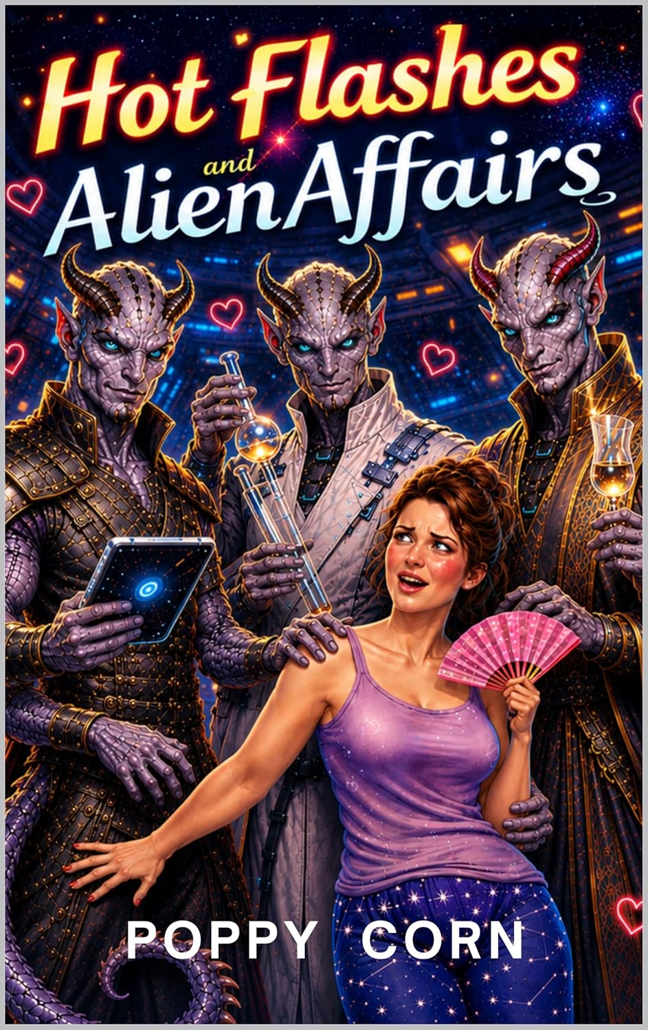 Hot Flashes and Alien Affairs (Poppy's Cosmic Chaos)