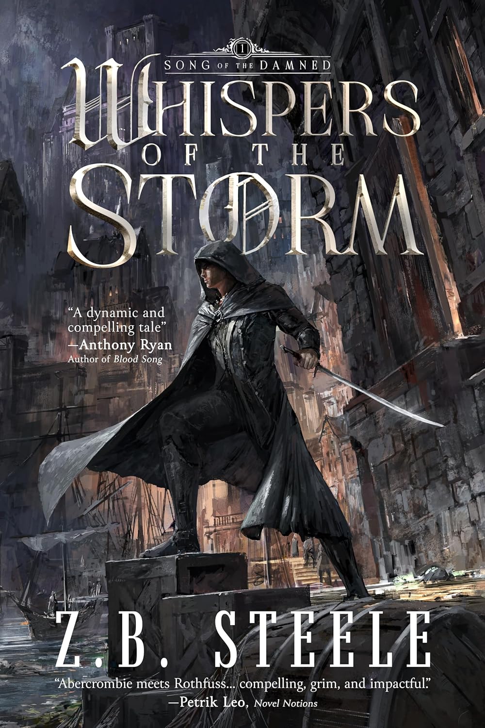 Whispers of the Storm (Song of the Damned, #1)