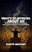 What's So Artificial About ...
