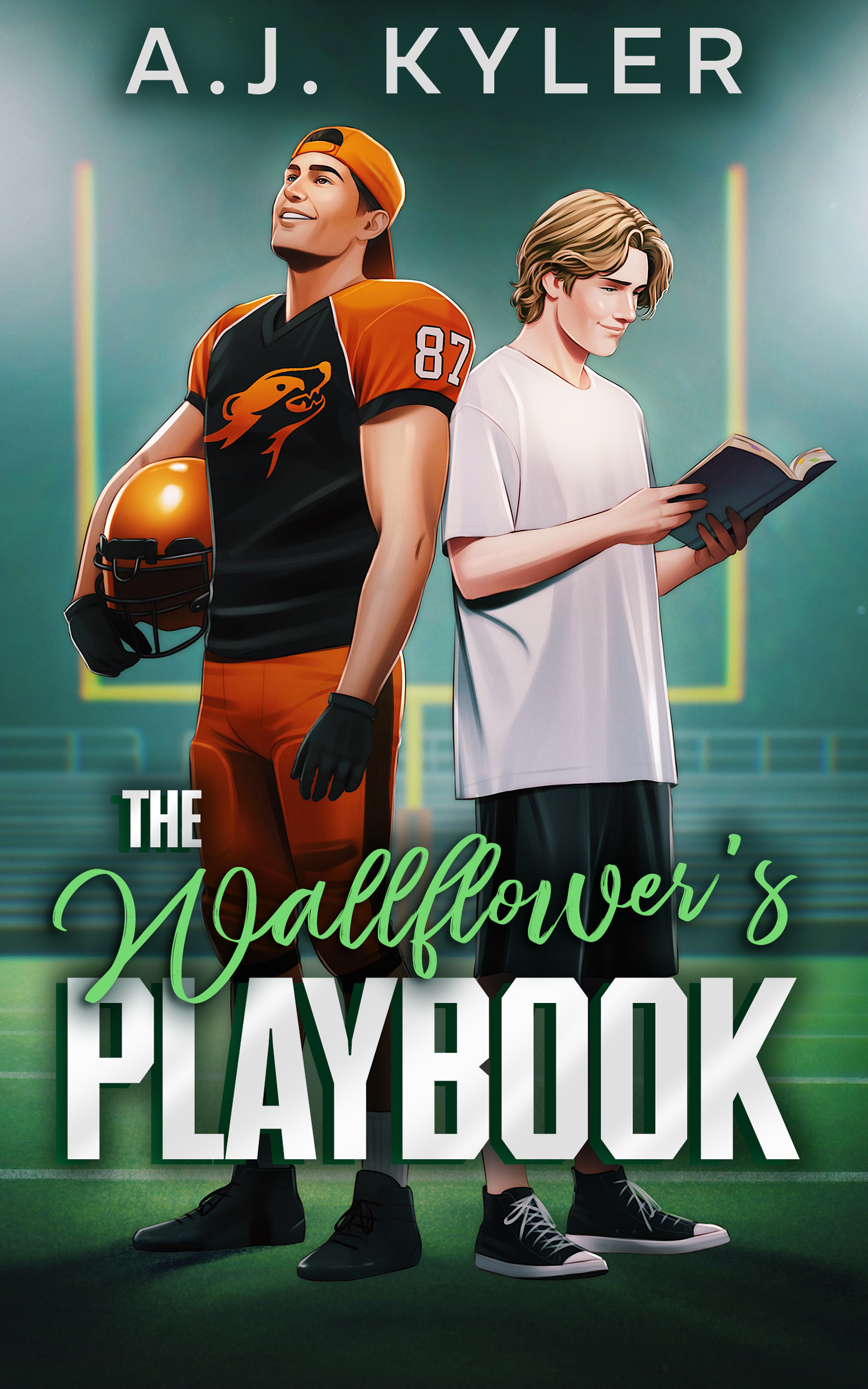 The Wallflower's Playbook (Bats & Badgers, #2)
