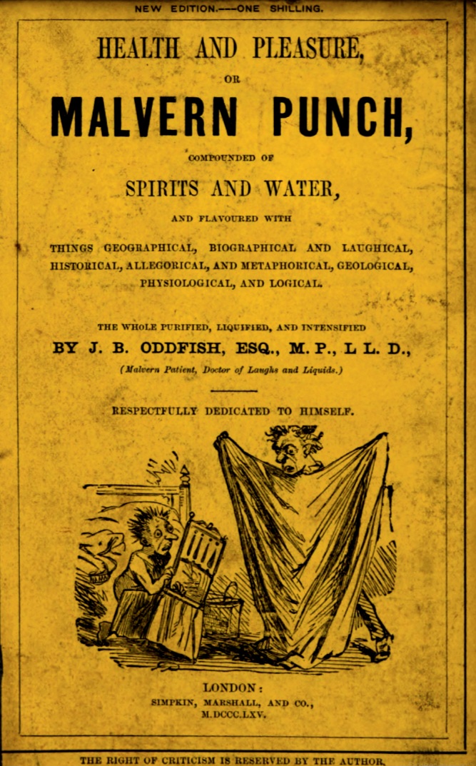 Health And Pleasure, Or Malvern Punch, Compounded Of Spirits And Water, And Flavoured With Things Geographical, Biographical, And Laughical, Historical, Allegorical, And Metaphorical, Geological, Physiological, And Logical (Hardcover)