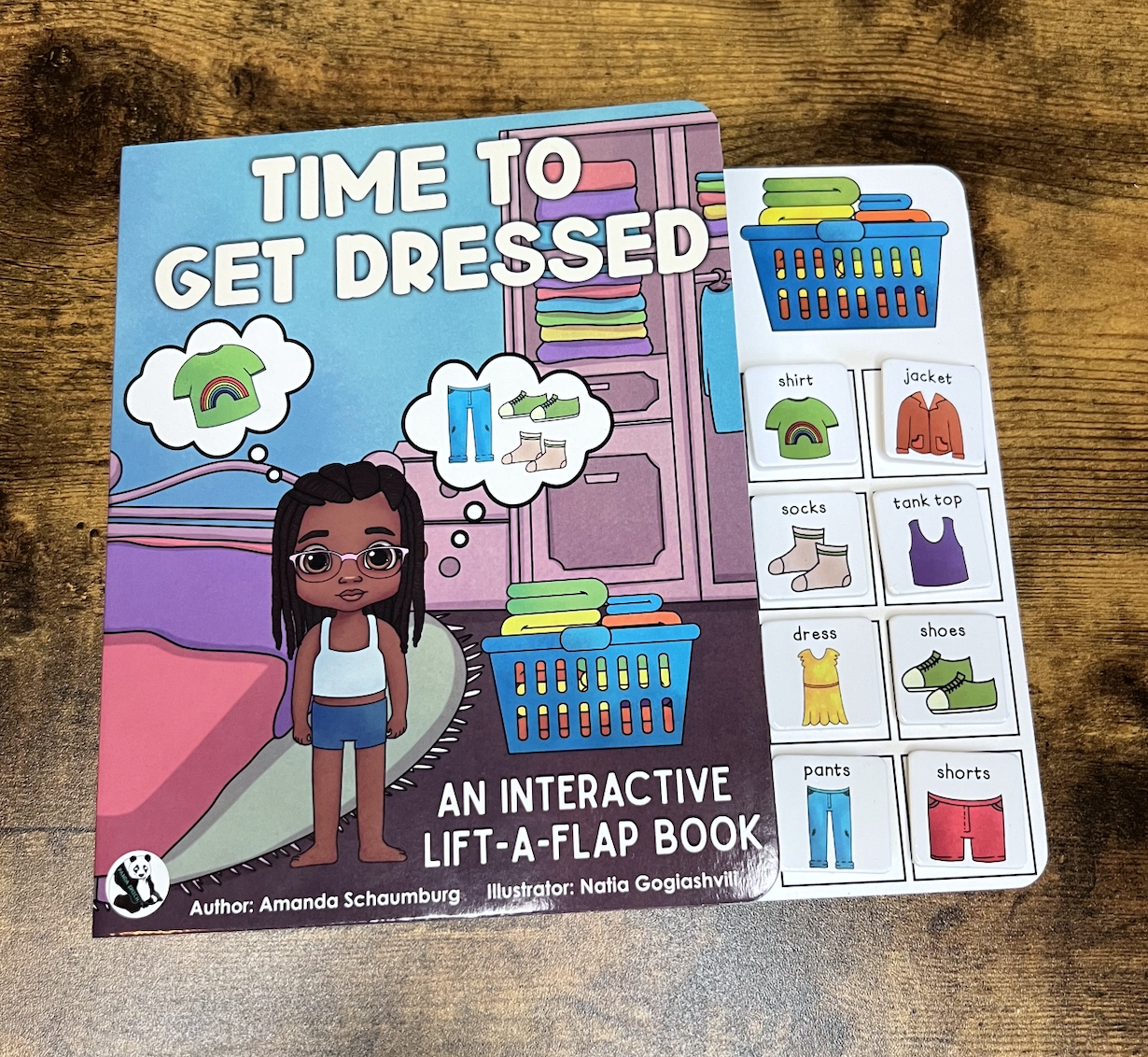 Time to Get Dressed ? Lift-a-Flap Book with moveable pieces