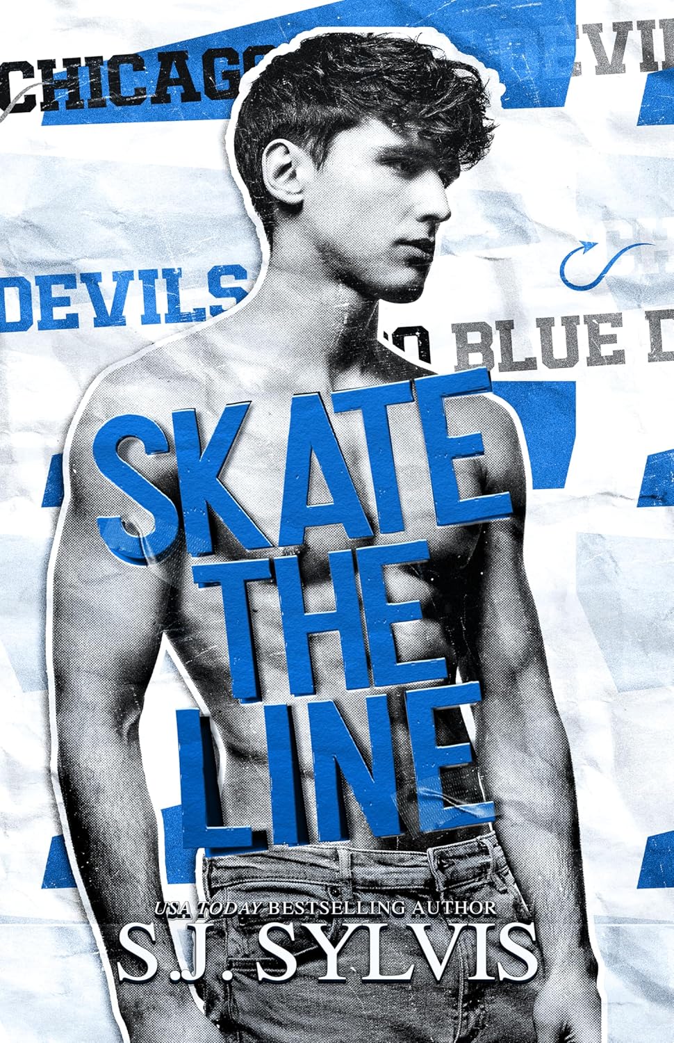 Skate the Line (Blue Devils Hockey, #2)
