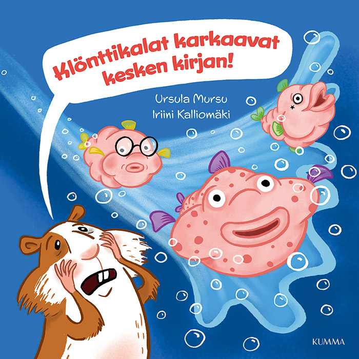 Klönttikalat karkaavat kesken kirjan!