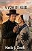 A Vow of Need (Troyers Of W...