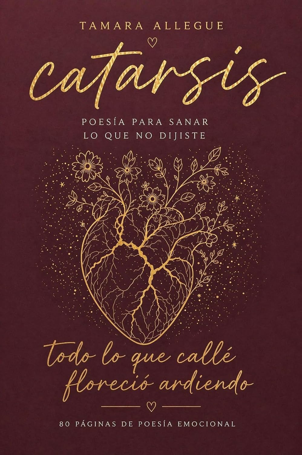 Catarsis: Poesía contemporánea sobre amor, ansiedad y emociones (Spanish Edition)