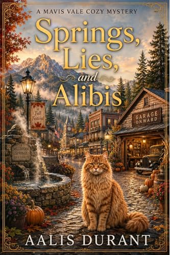 Springs, Lies and Alibis: A Mavis Vale Cozy Mystery (Vale Apothecary Series)