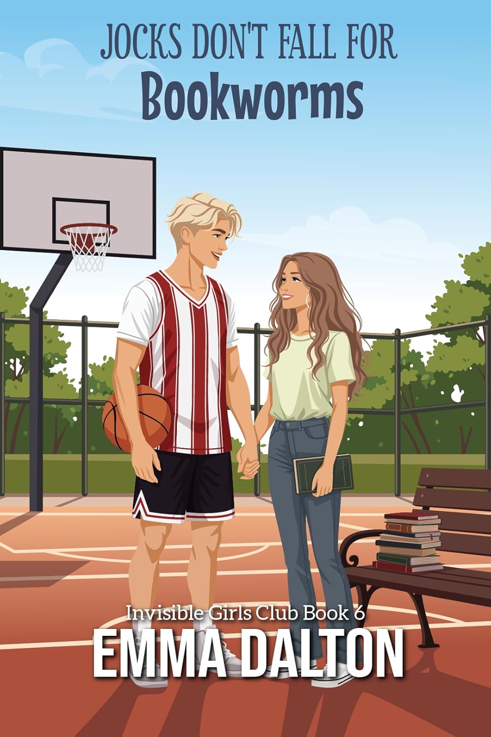 Jocks Don’t Fall for Bookworms (Invisible Girls Club, #6)