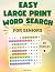 Easy Large Print Word Searc...
