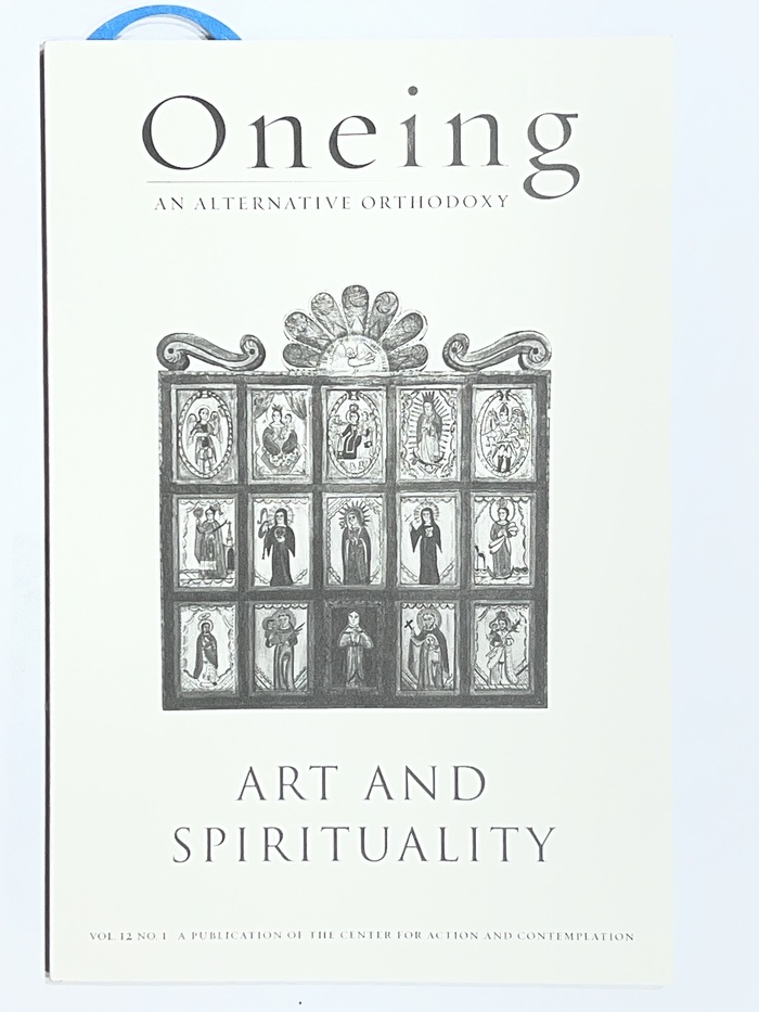 Oneing: An Alternative Orthodoxy Vol. 12 No. 1
