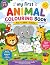 My First Animal Coloring Bo...