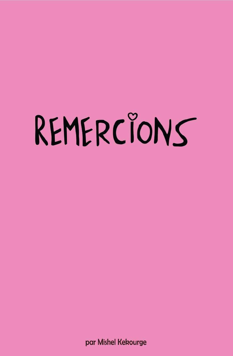 Remercions (Paperback)