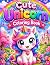 Cute Unicorn Coloring Book:...