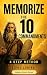 Memorize the 10 commandment...