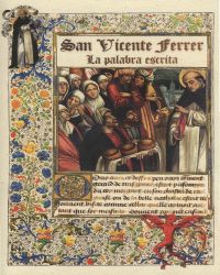 San Vicente Ferrer. La Palabra Escrita.