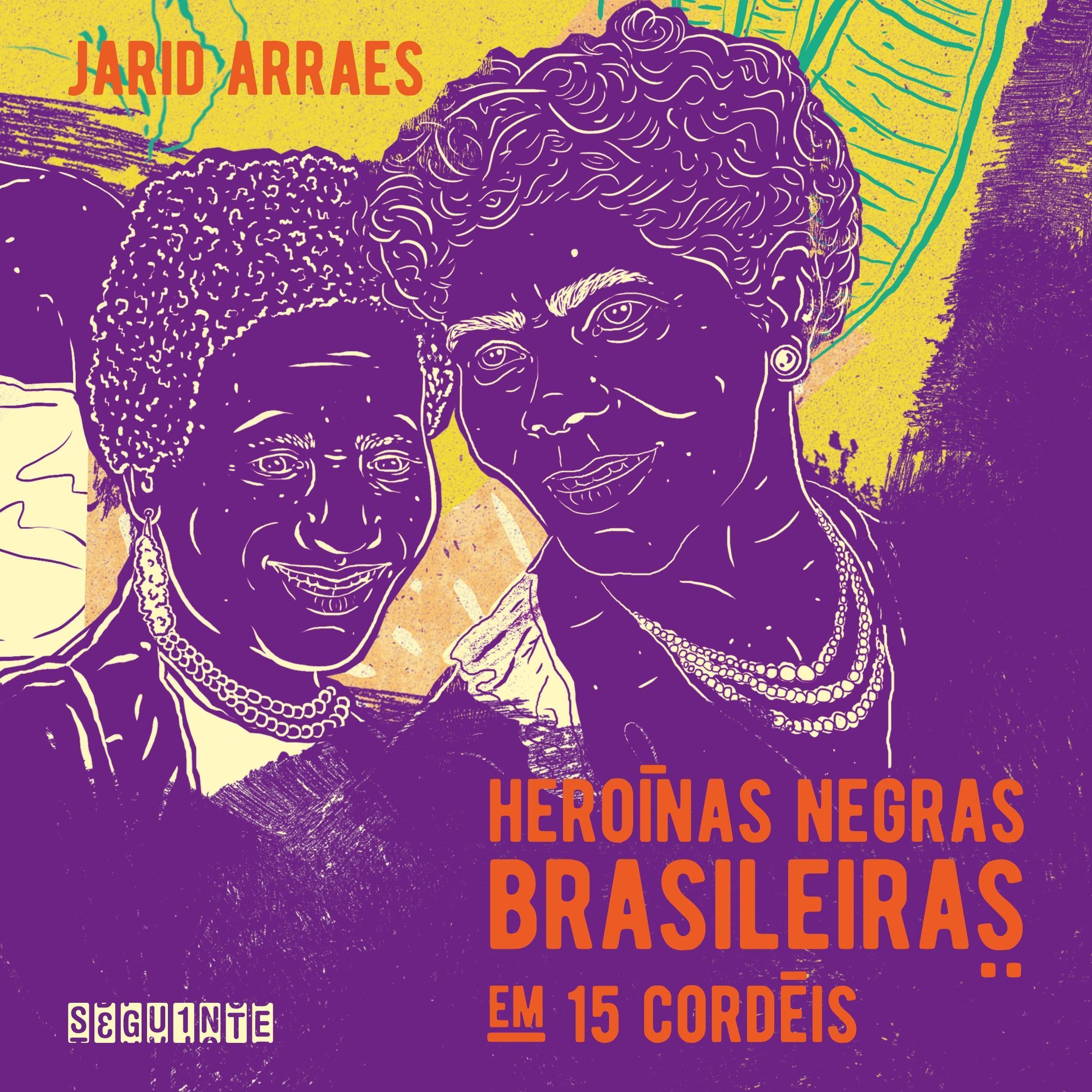 Cover of Heroínas negras brasileiras: Em 15 cordéis