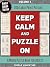 Keep Calm and Puzzle On, Volume 1 (Kindle Scribe Only) by Riddle Valentine