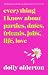 Everything I Know About Love by Dolly Alderton