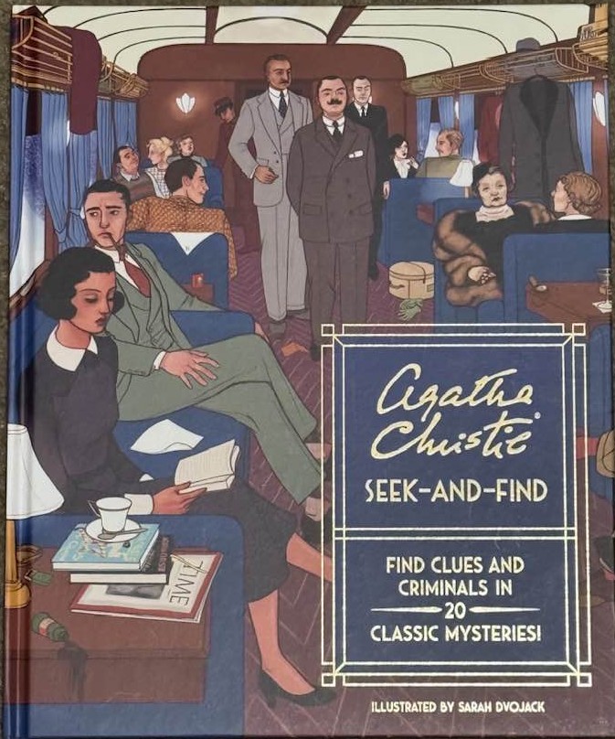 Agatha Christie Seek-and-Find: Find Clues and Criminals in 20 Classic Mysteries!