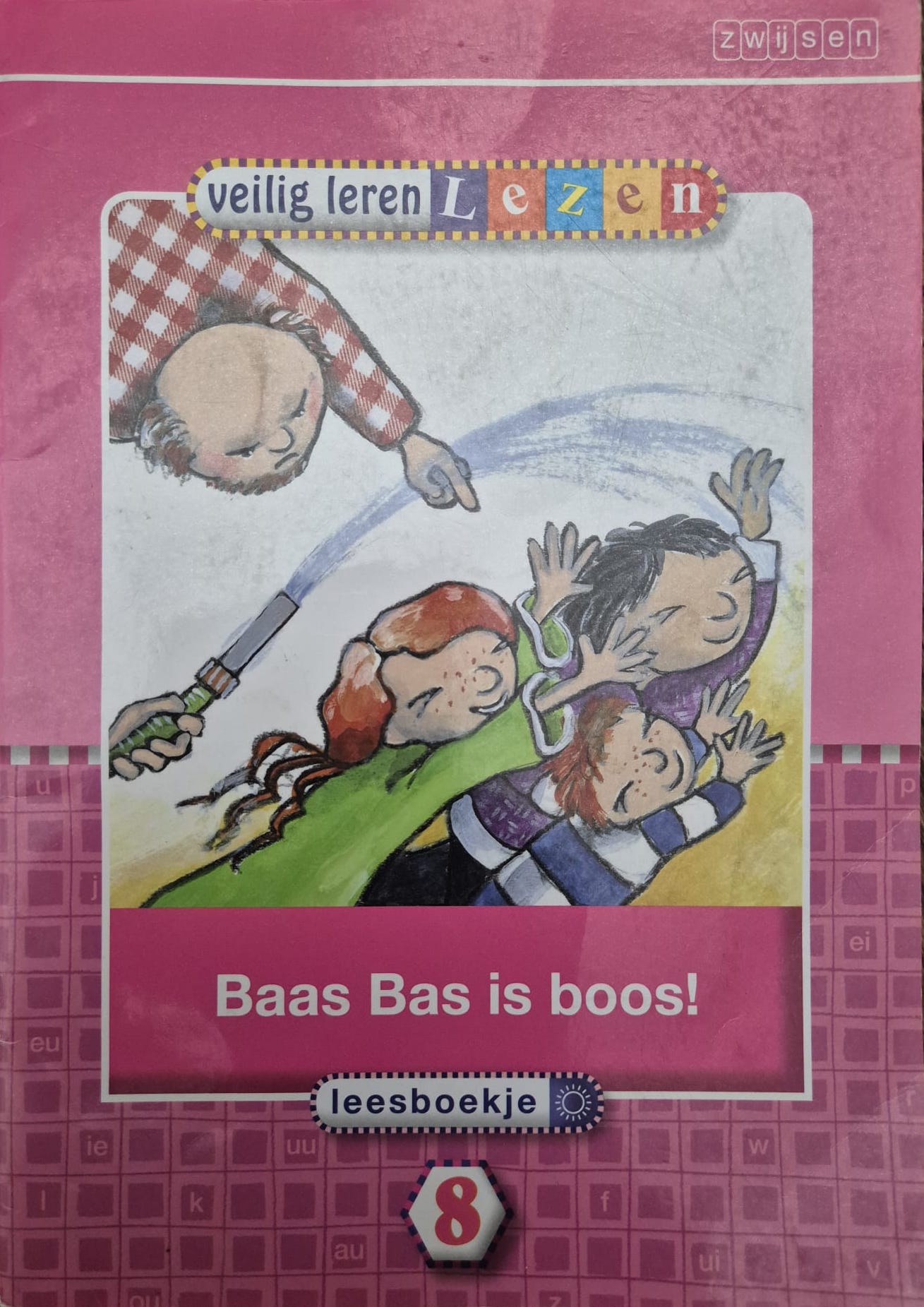 Veilig leren lezen zon (leesboekje, #8): Baas Bas is boos!