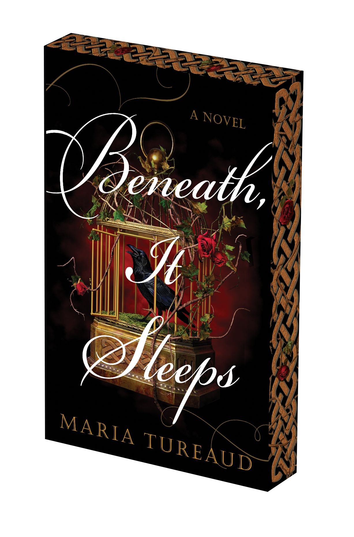 Beneath, It Sleeps: Deluxe Stenciled Edges
