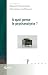 À quoi pense le psychanalys...