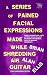 A Series of Pained Facial E...