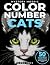 Mystery Mosaic Color by Number Cats by Elena Voss