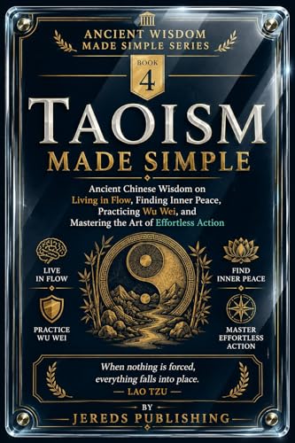 TAOISM MADE SIMPLE: Ancient Chinese Wisdom on Living in Flow, Finding Inner Peace, Practicing Wu Wei, and Mastering the Art of Effortless Action (Ancient Wisdom Made Simple Series Book 4)
