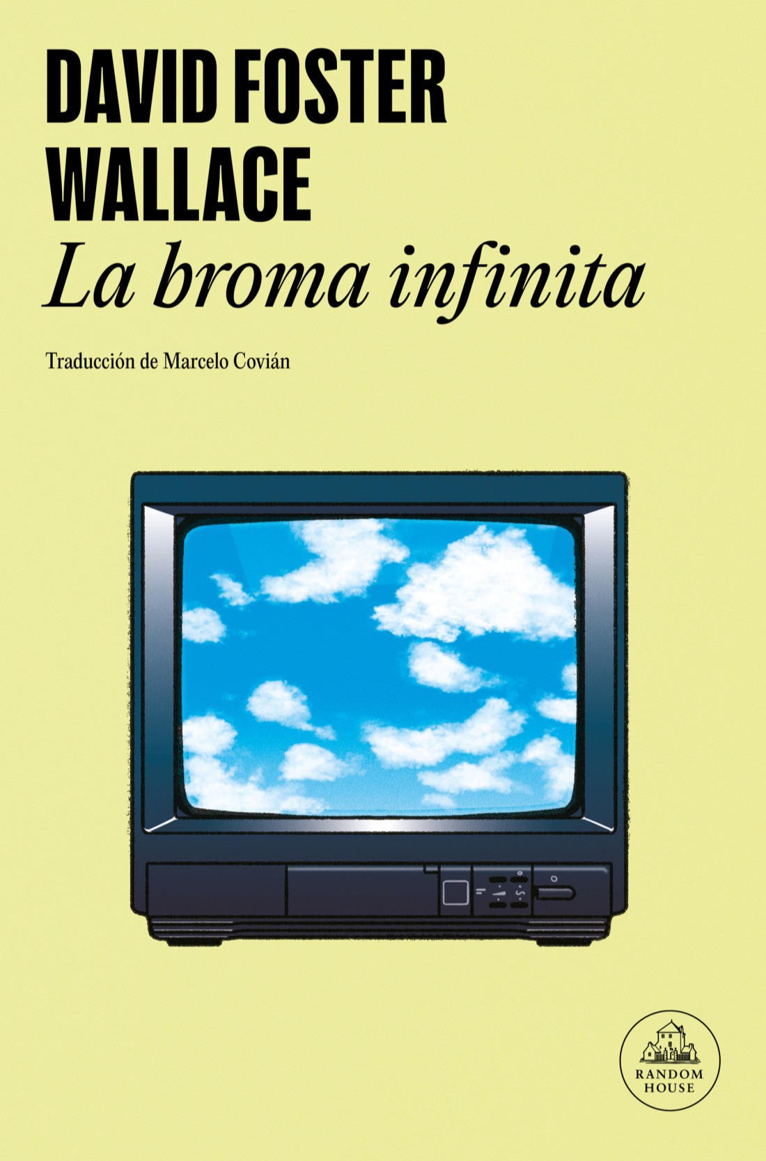 Portada de La broma infinita, de David Foster Wallace