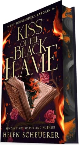 Kiss of the Black Flame (The Bookbinder's Bargain, #1)