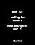 Book 12: Looking for answer...