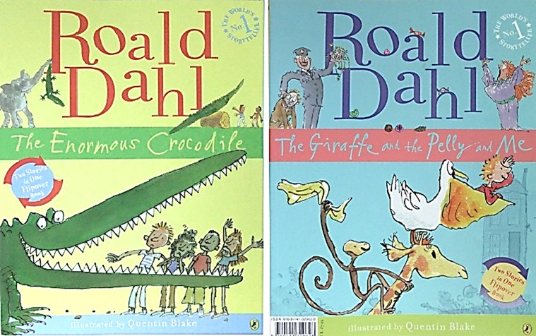 Two Stories in One Flip-Over Book: The Enormous Crocodile / The Giraffe and the Pelly and Me