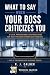 What to Say When Your Boss ...