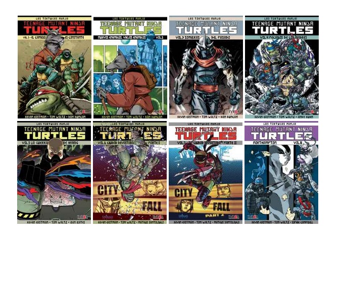 Teenage Mutant Ninja Turtles; Las Tortugas Ninja: Obra Completa (Las Tortugas Ninja, #1-8)