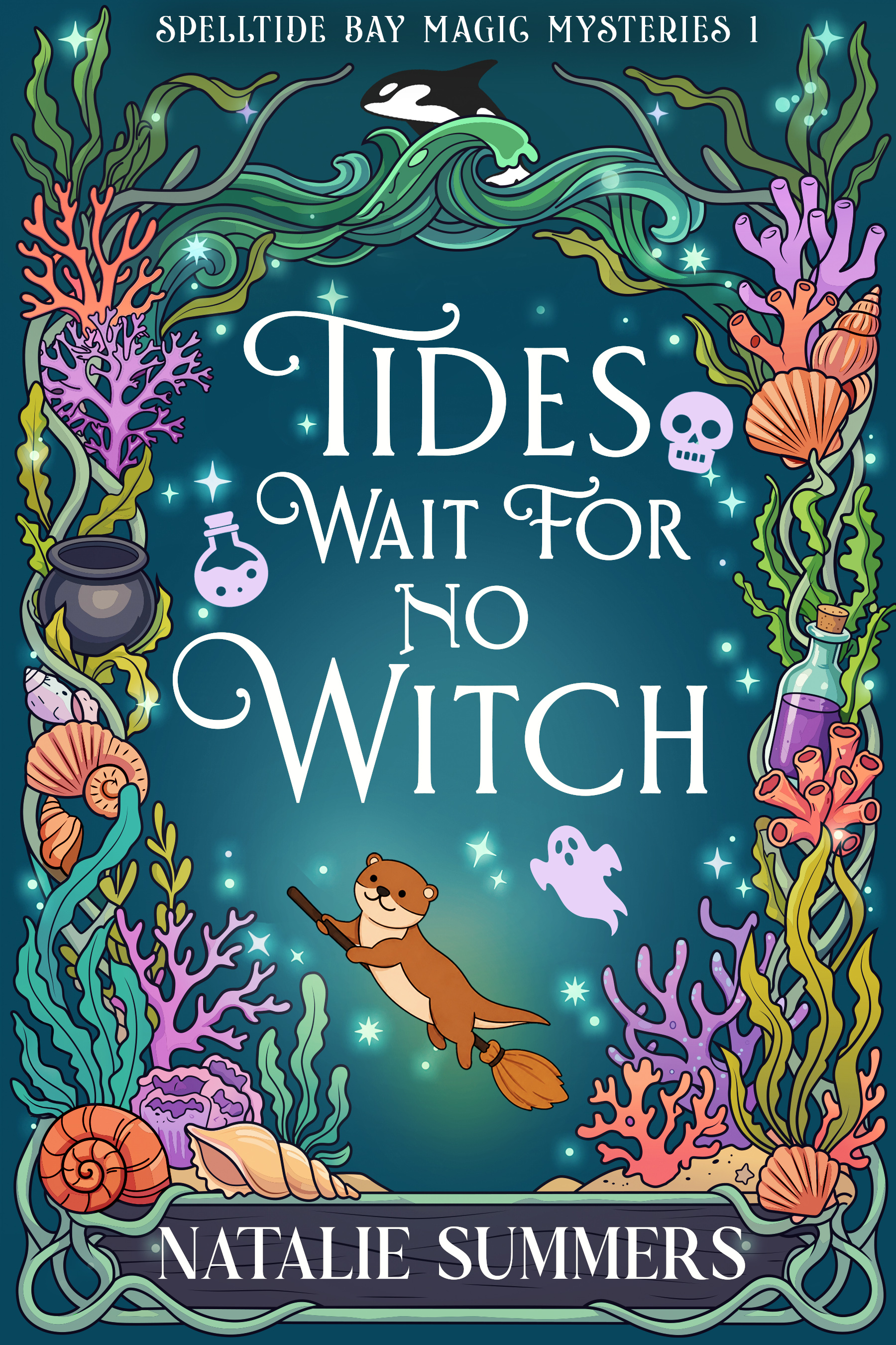 Tides Wait for No Witch (Spelltide Bay Magic Mysteries, #1)