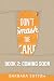 Don't Smash the Cake: A Swe...