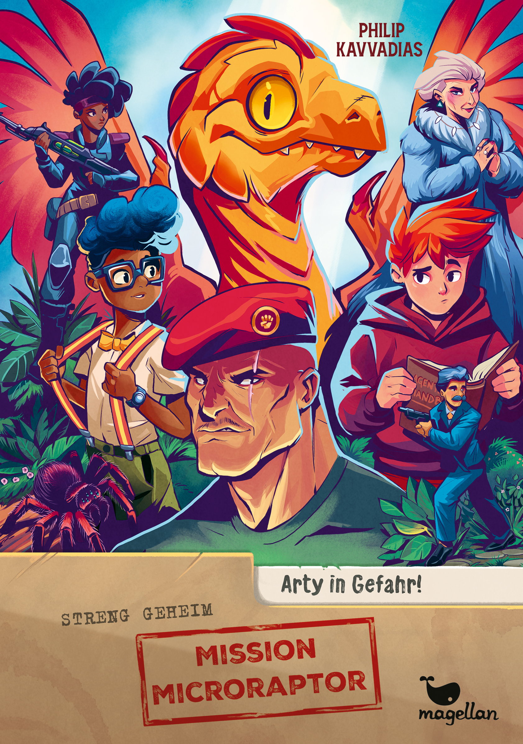 Arty in Gefahr! (Mission Microraptor, #2)